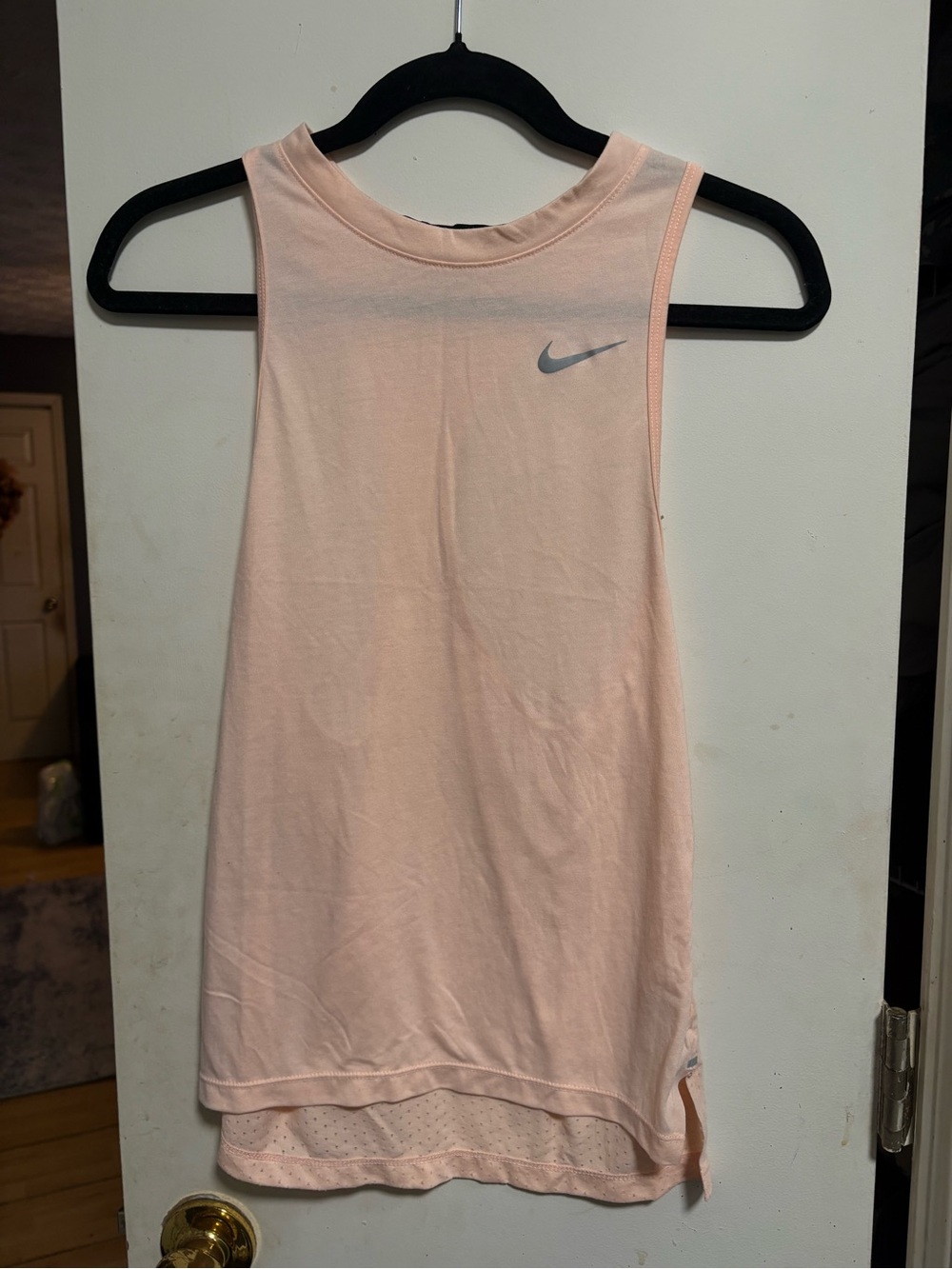 Nike Pale Pink Women's Athletic Tank Top
